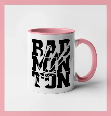 Badminton nápis
