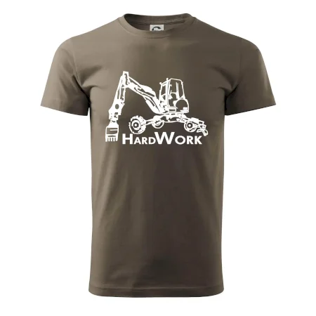 Hard Work kráčajúce rýpadlo