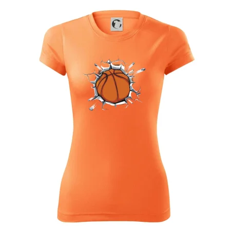 Basketbal lopta v triku