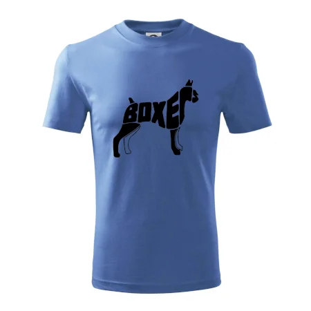Boxer nápis v tele
