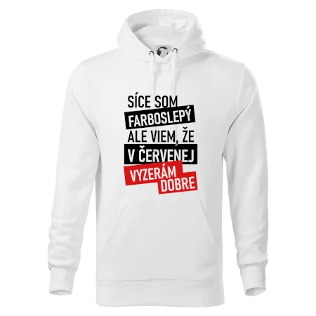 Síce som farboslepý, ale viem, že v červenej vyzerám dobre