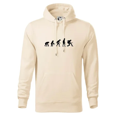 Evolúcia gitarista - kľačiaci