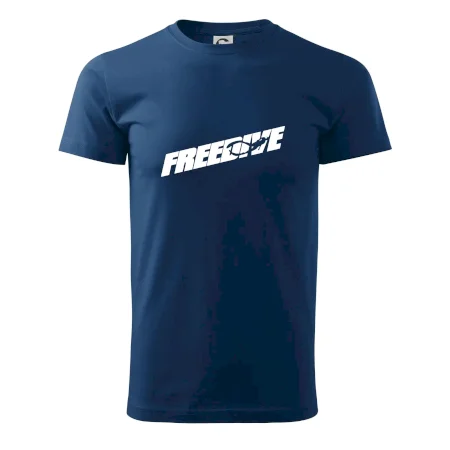 Freedive - nápis s potápačom