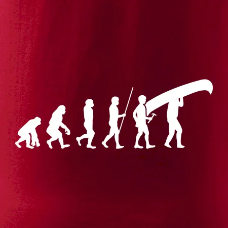 Evoluce kanoe nad hlavou