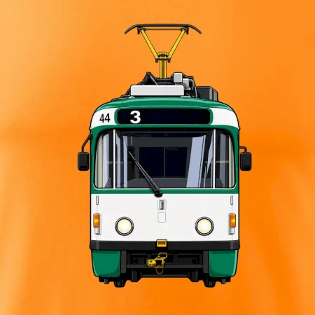T3R SLF čelo tramvaje linka 3