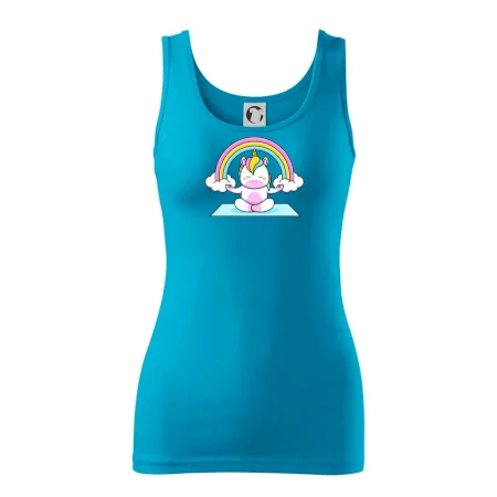 Yoga jednorožec - dúha