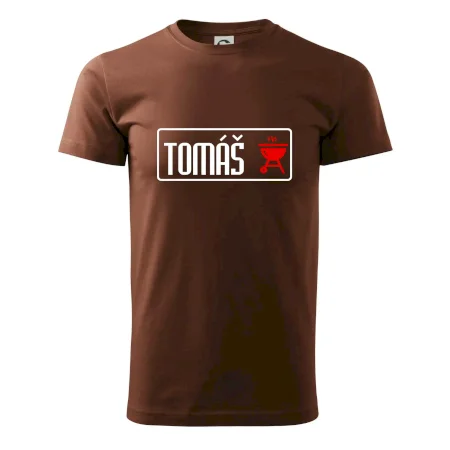 Tričko na grilovanie s vlastným menom