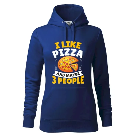 I like pizza and maybe 3 people