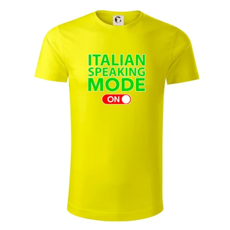 Italian speaking mode - ON