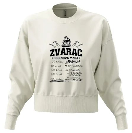 Hodinová mzda zvárač