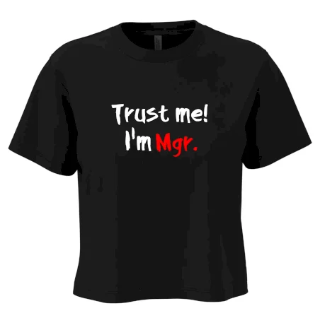 Trust me I´m  Mgr. / Ver mi som Magister.