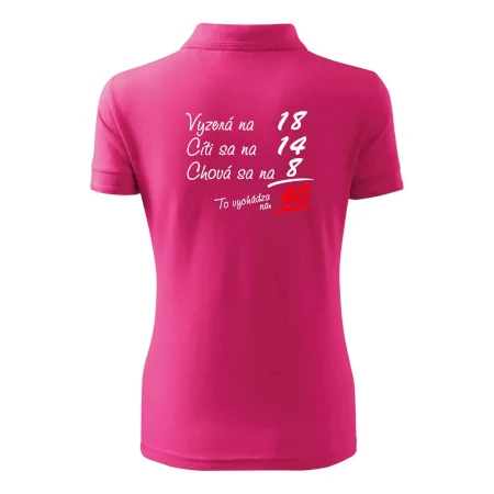 Vyzerá, cíti sa, chová sa - 40 rokov