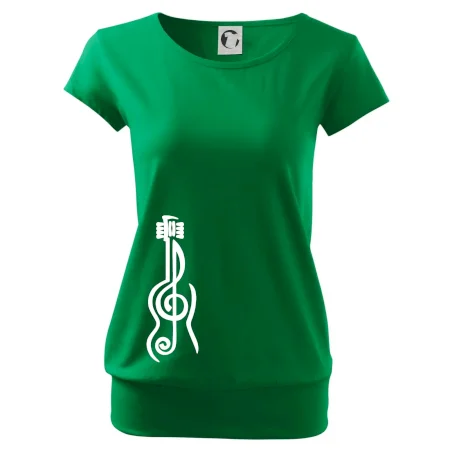 Husľový kľúč gitara