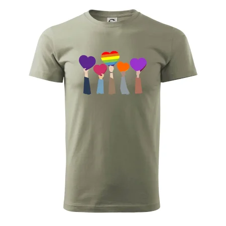 LGBT ruky srdce