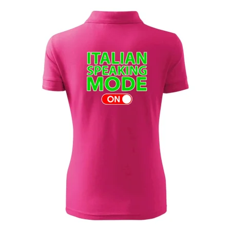 Italian speaking mode - ON