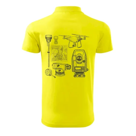 Geodet teodolit dron