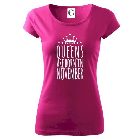 Queens are born in November