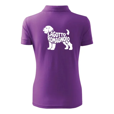 Lagotto romagnolo nápis v tele