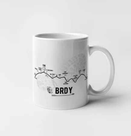 Profil kopců - Brdy