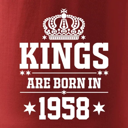 Kings are born in 1958