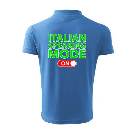 Italian speaking mode - ON