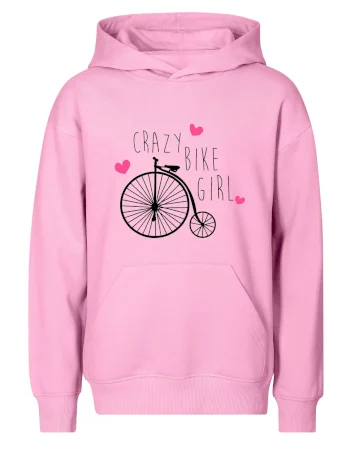 Crazy bike girl