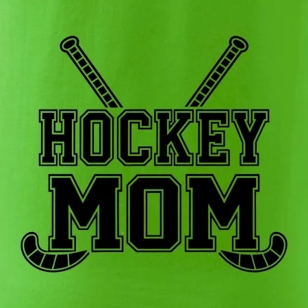 Hockey Mom – prekrížené hokejky, pozemný hokej
