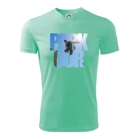 Parkour nápis nebo