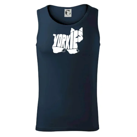 Yorkšírský teriér - Yorkie - Nápis v tele