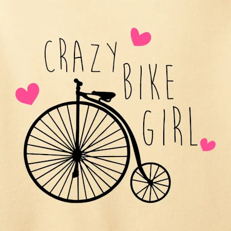 Crazy bike girl