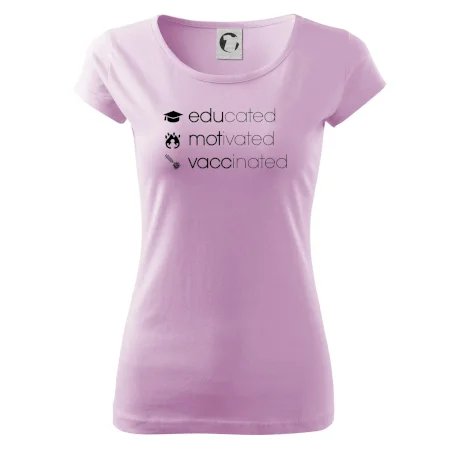 Educated motivated vaccinated