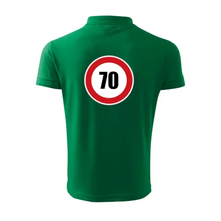 Dopravná značka - obmedzenie rýchlosti 70