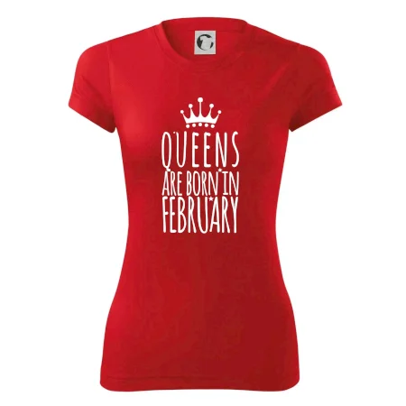 Queens are born in February