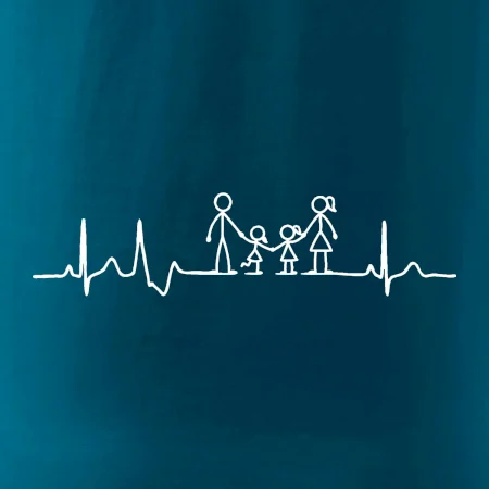 EKG rodina a dve dievčatá
