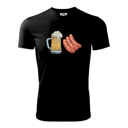 Pivo a klobása