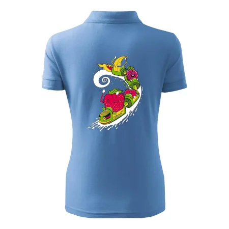 Milkshake vlak kreslený