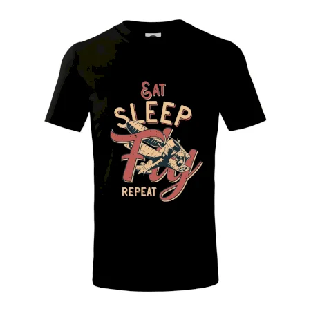 Eat Sleep Fly Repeat letadlo
