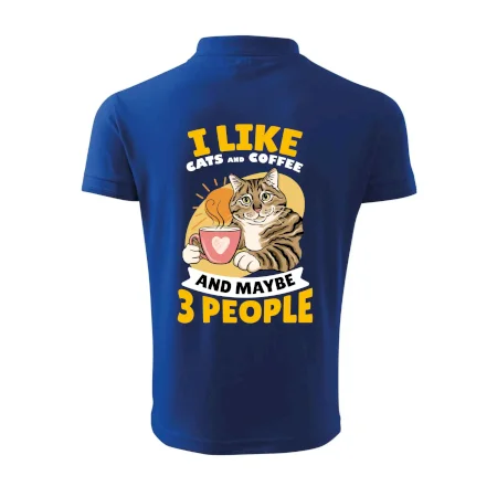 I like cats and coffee and maybe 3 people