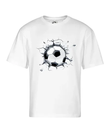Futbalová lopta v triku