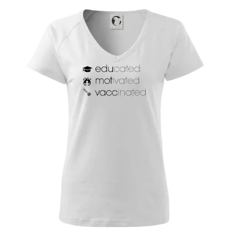Educated motivated vaccinated
