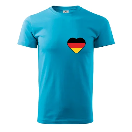 Germany love prso - Nemecká vlajka
