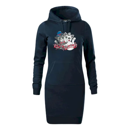 Mačky v objatí (Pecka design)