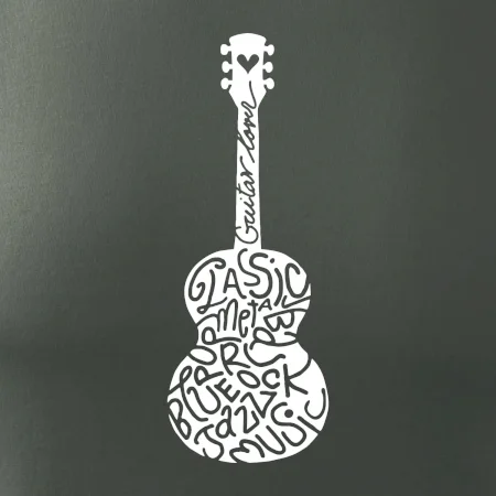 Gitara - názvy hudobných štýlov