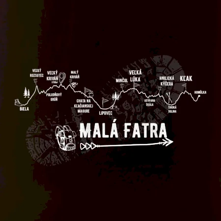 Profil kopca - Malá Fatra