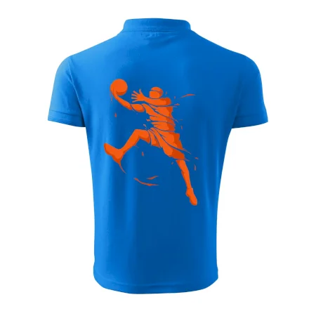 Basketball player splash