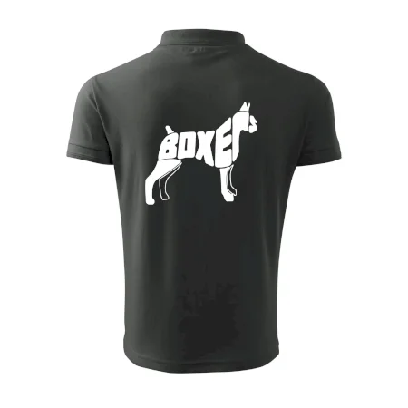 Boxer nápis v tele