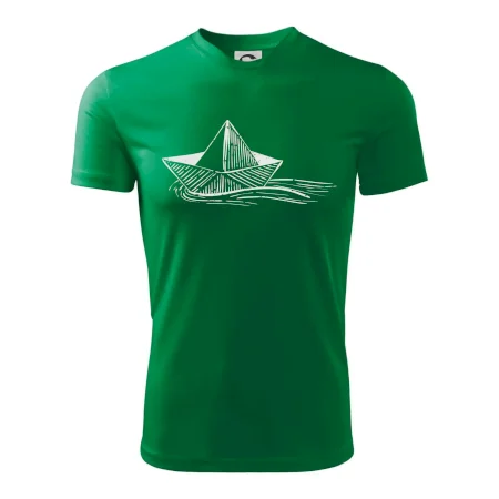 Letná romantika - papierová loďka