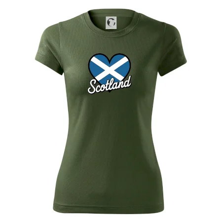 Scotland Srdce s vlajkou