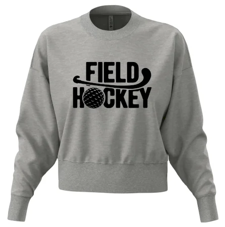 Field hockey loptička a nápis