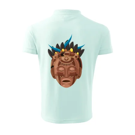 Mayová maska hnedá